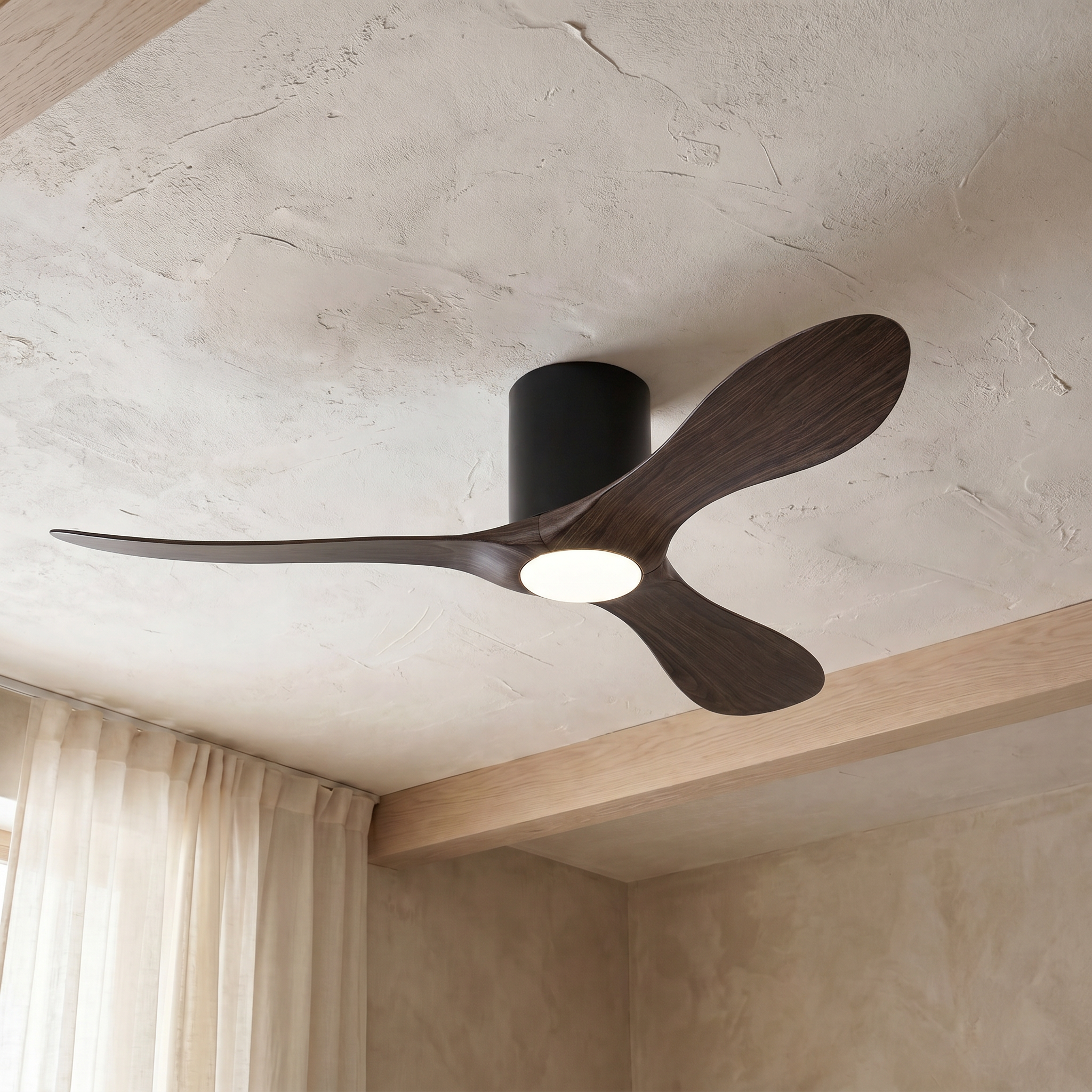 Binibeca Deckenventilator, Ø 112 cm, für 7–20 m², 3 langlebige ABS-Flügel