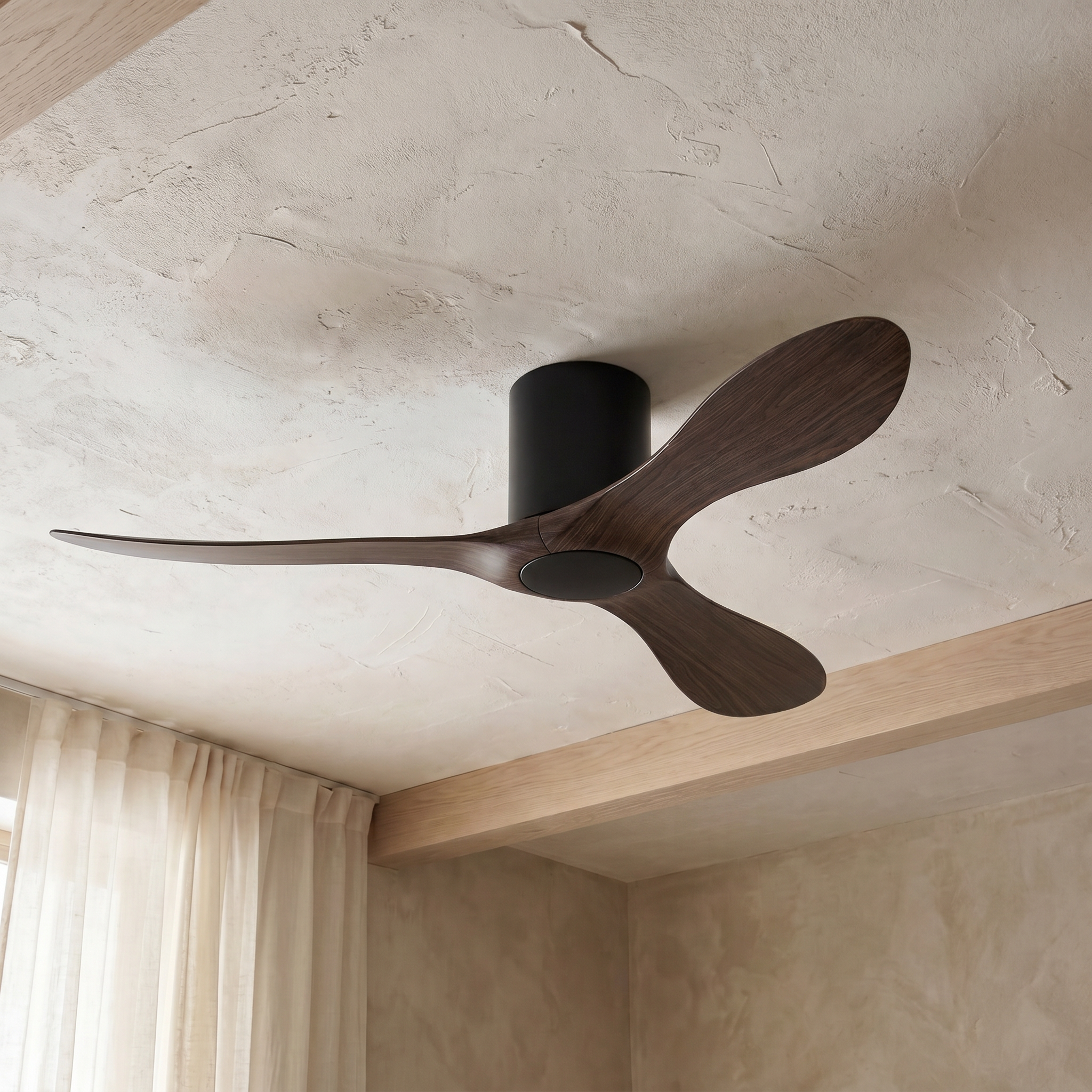 Binibeca Deckenventilator, Ø 112 cm, für 7–20 m², 3 langlebige ABS-Flügel